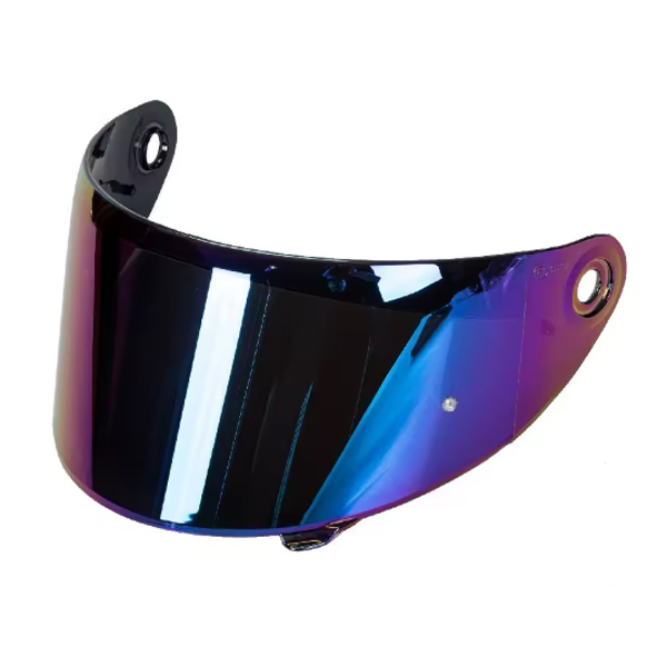 Viseira Azul Roxo Iridium